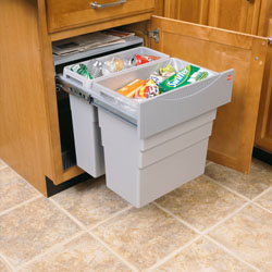 Pull Out Waste Bin Double