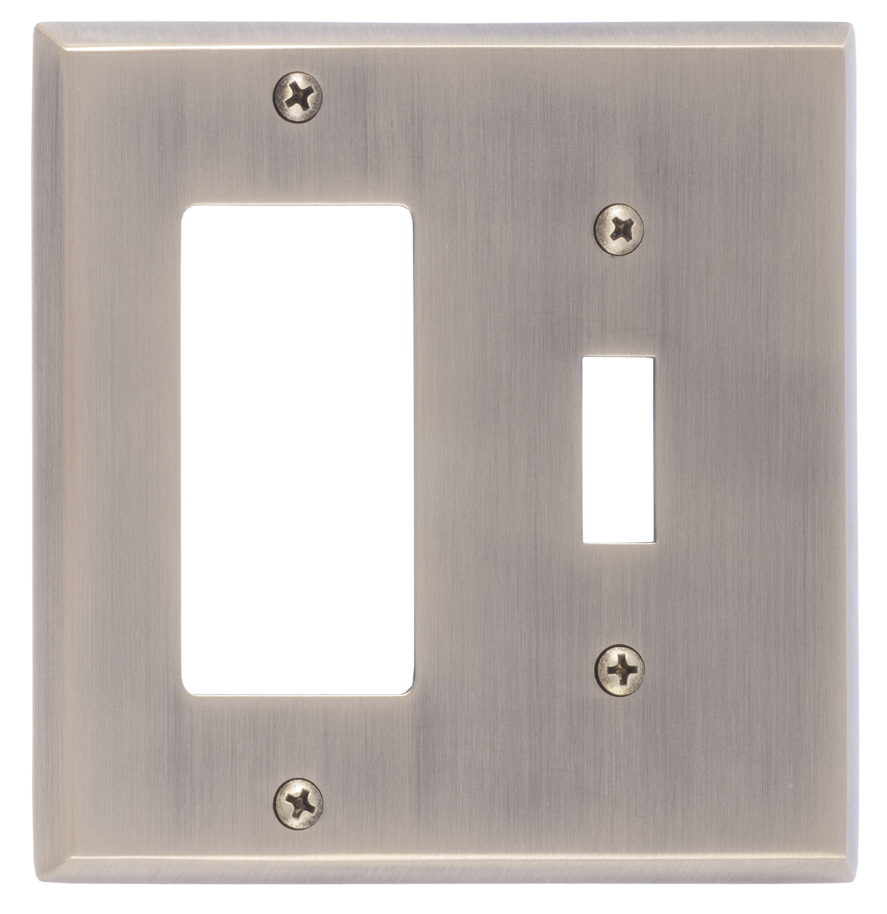 Brass Accents Quaker Switchplates