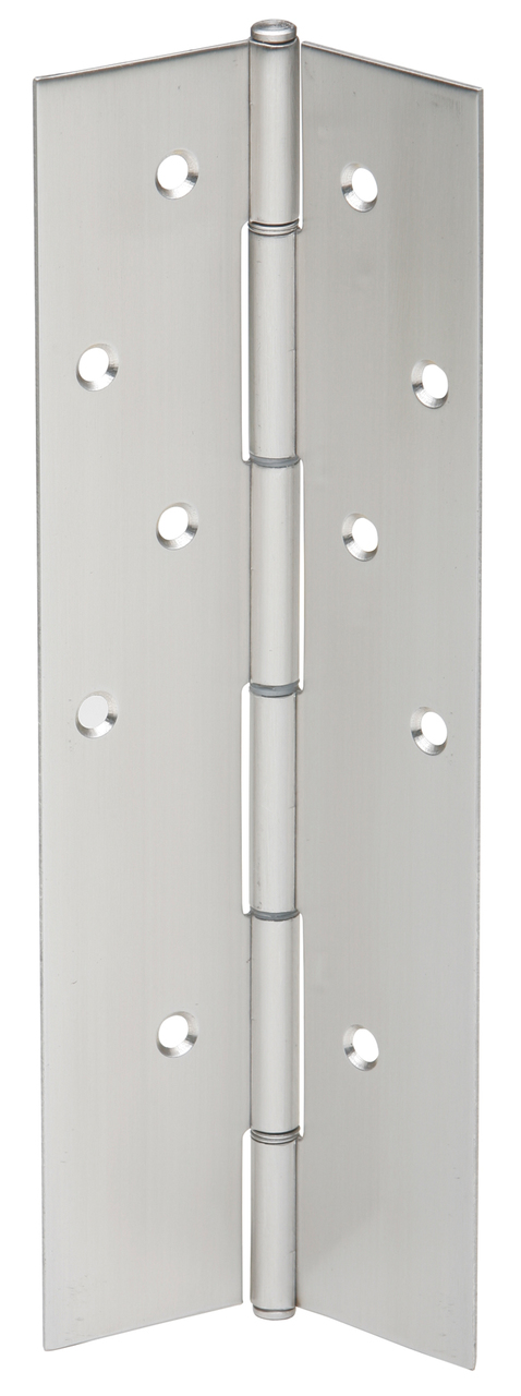 Ives Continuous Hinges Full Mortise Pin And Barrel Continuous Concealed Ul Listed Hinge 1012 Cold-rolled Steel 1/8" Inset Non Handed - 600